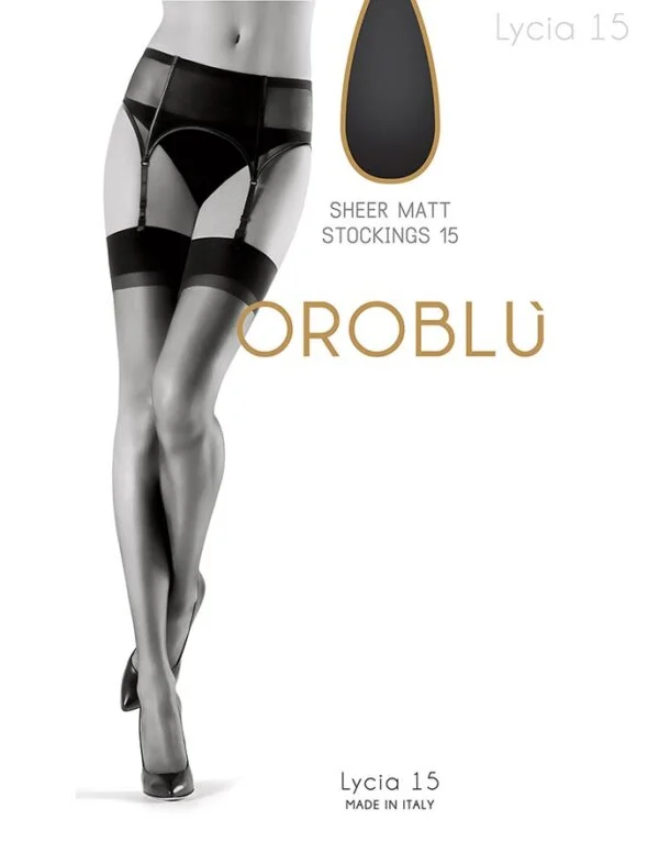 Oroblu 15 Denier Classic Strapsstrümpfe – Bild 10