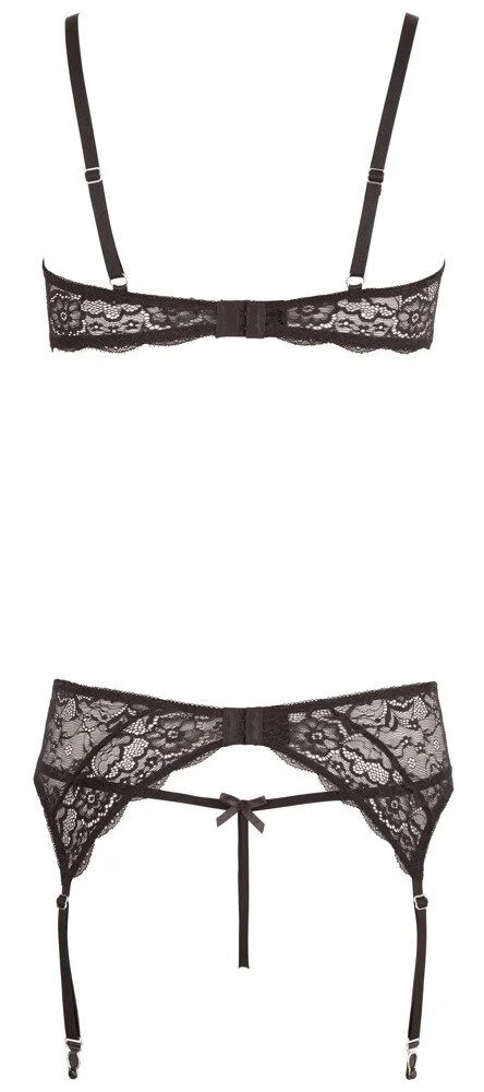 Abierta Fina 3-teiliges Ouvert-Set Aus Spitze – Bild 11