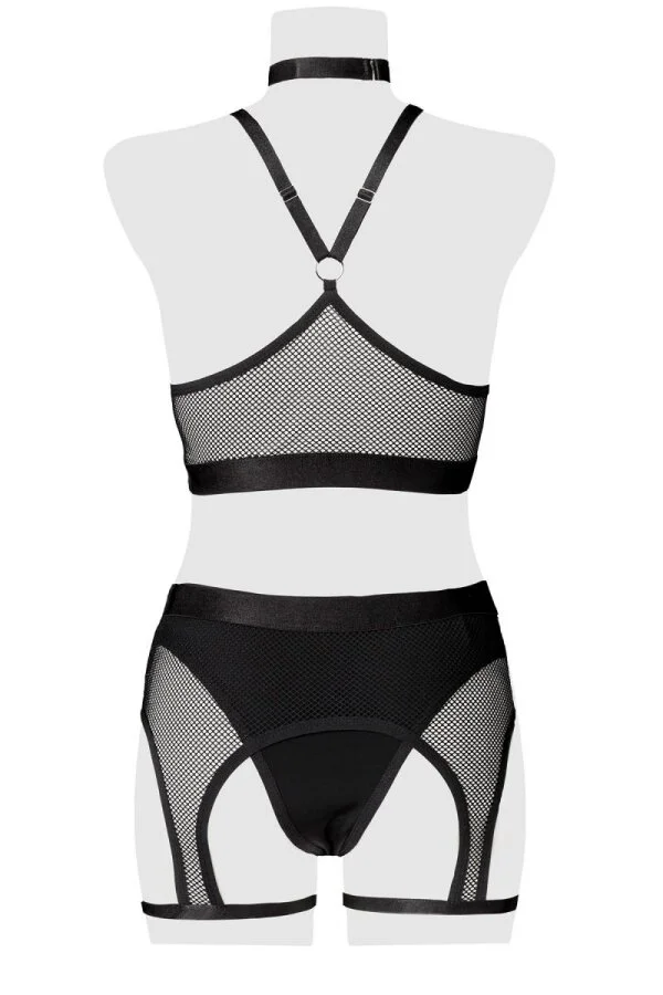 Grey Velvet 6-teiliges Dessous-Set – Bild 5