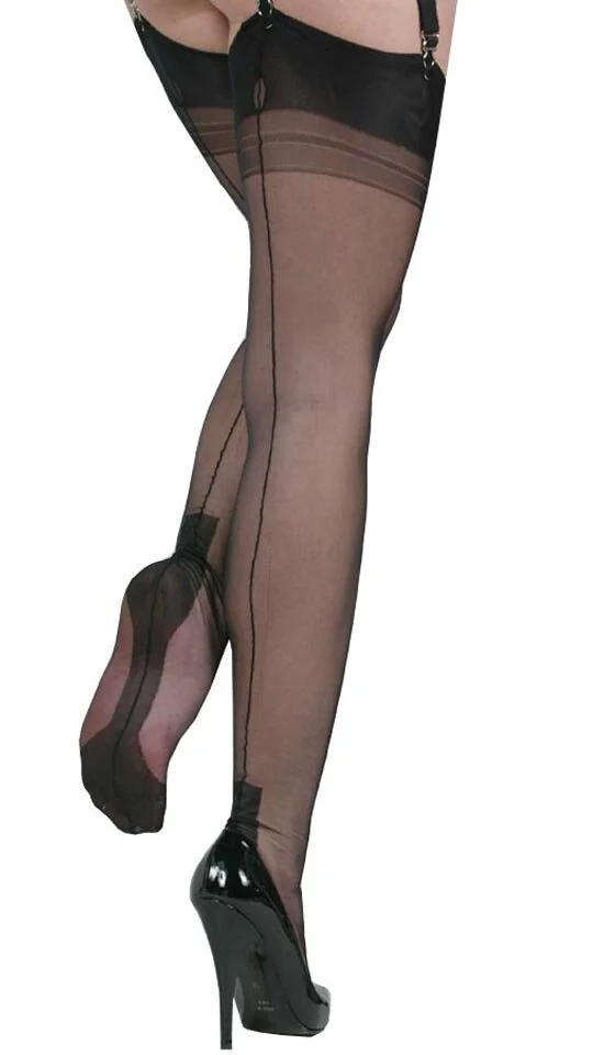 Ars Vivendi Nylons Havanna Heel Schwarz