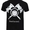 BarTbaren Big Back T-Shirt Schwarz