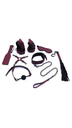 BDSM Komplett-Set Bordeaux