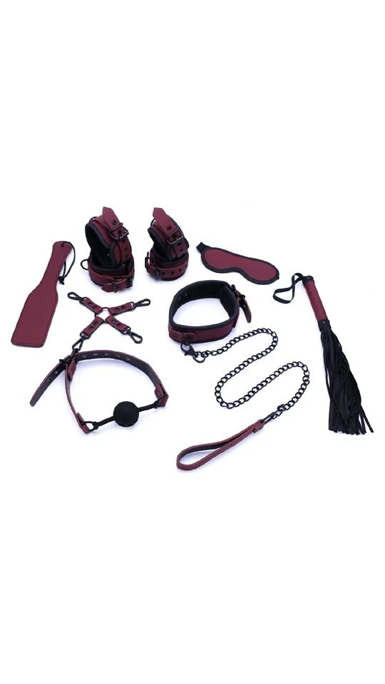 BDSM Komplett-Set Bordeaux