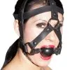 BDSM Leder-Kopfgeschirr