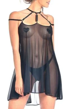 Patrice Catanzaro Belladonna Mesh Kleid