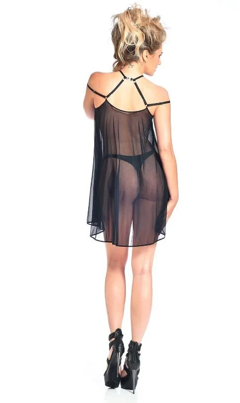 Patrice Catanzaro Belladonna Mesh Kleid – Bild 4