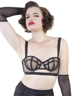 Bettie Page Cage Bra