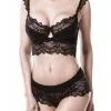 Grey Velvet BH-Set Aus Transparenter Spitze