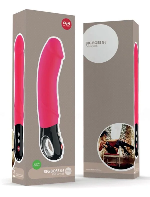 Fun Factory Big Boss XL-Vibrator Pink – Bild 3