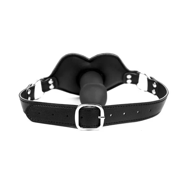 Big Lips Penis-Knebel Schwarz – Bild 3