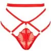 Impudique By Charlotte Catanzaro Bijou String Rouge