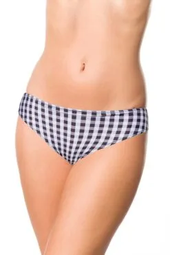 BELSIRA Bikini-Höschen Gingham