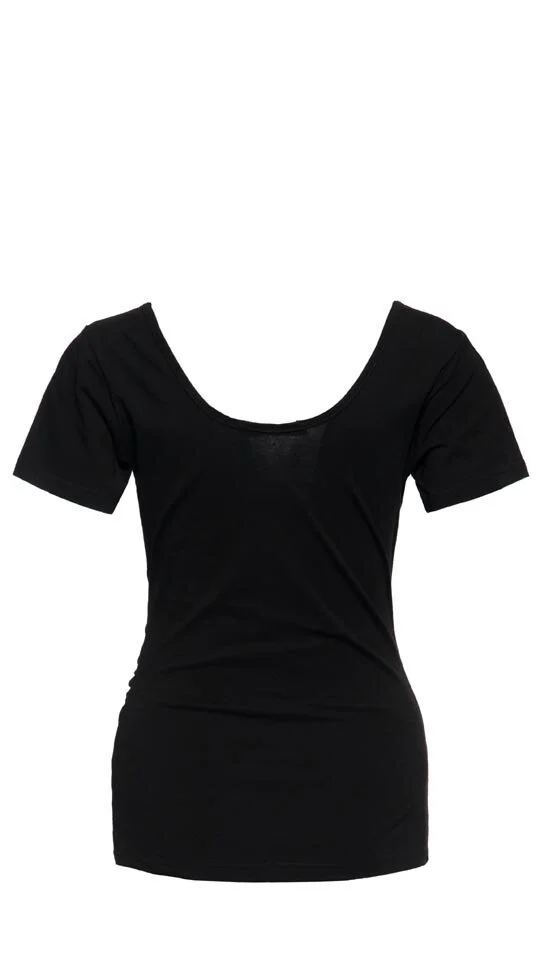 Queen Kerosin Blusentop Schwarz – Bild 2