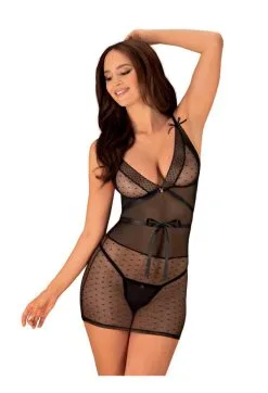 Bowessa Chemise & Thong