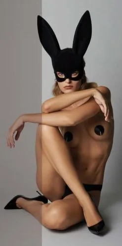 Maison Close Bunny Maske Mit Häschenpuschel