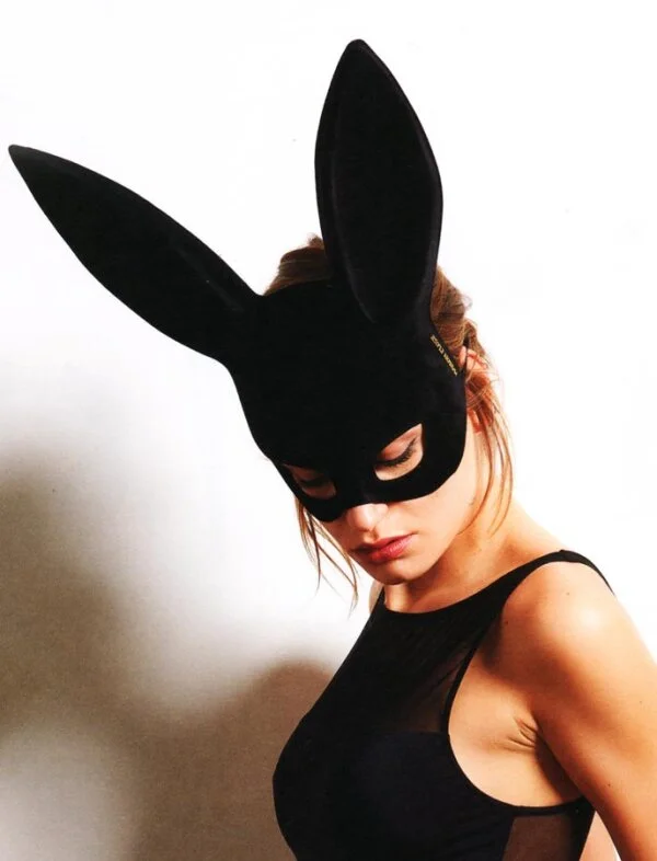 Maison Close Bunny Maske Mit Häschenpuschel – Bild 2