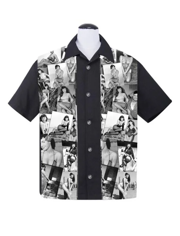 Bettie Page Collage Shirt