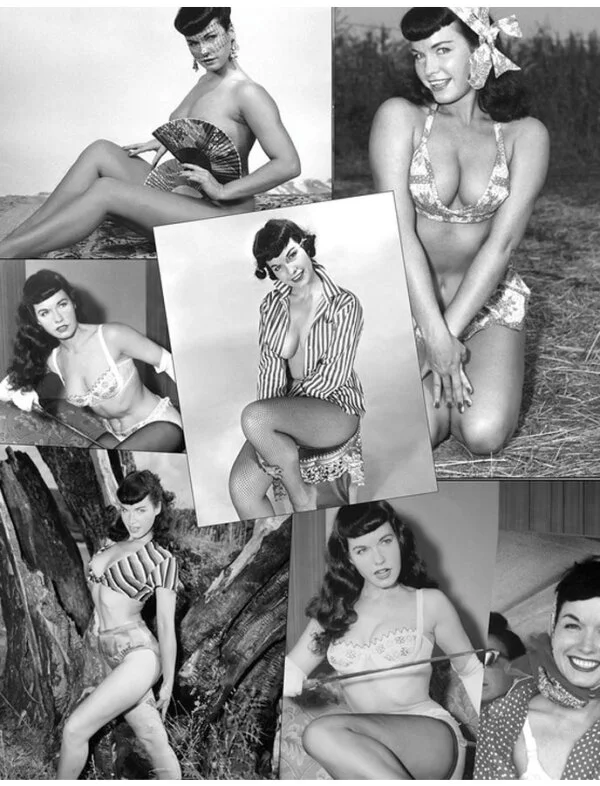 Bettie Page Collage Shirt – Bild 2