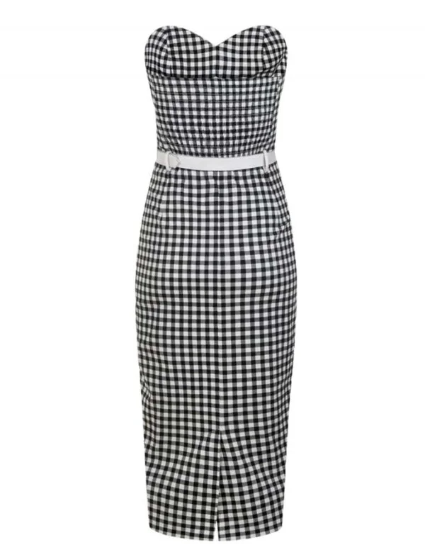 Collectif Monica Gingham Kleid – Bild 3