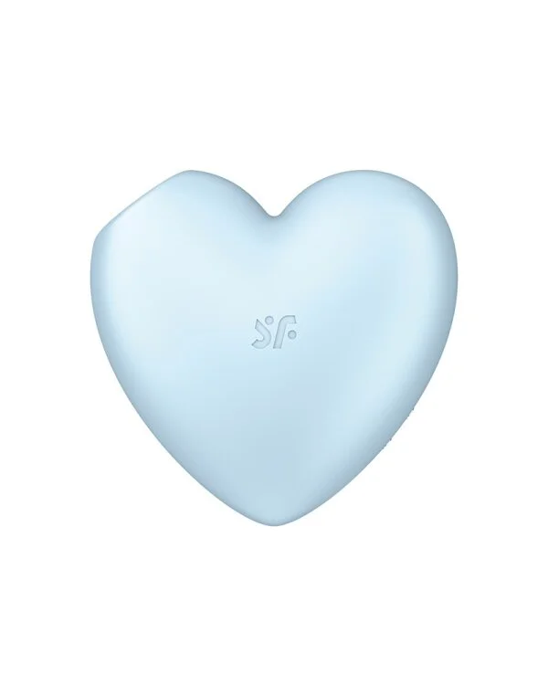 Satisfyer Cutie Heart - Luftimpuls Vibrator Blau – Bild 2