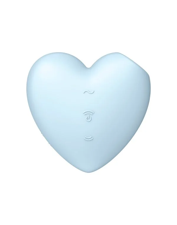 Satisfyer Cutie Heart - Luftimpuls Vibrator Blau – Bild 4