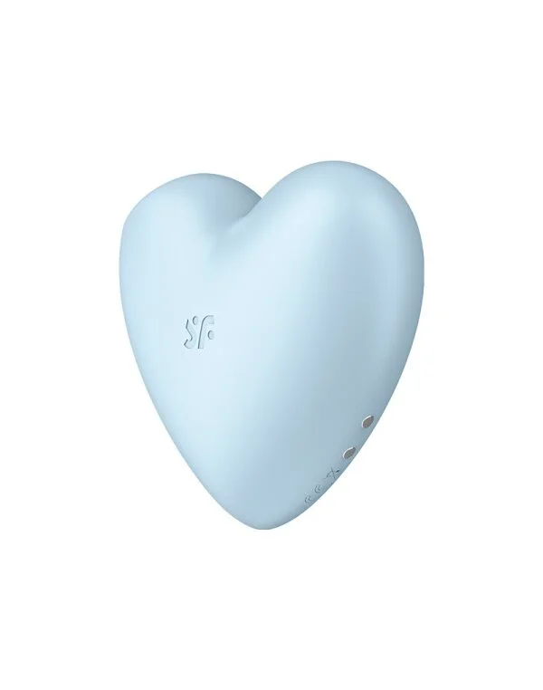 Satisfyer Cutie Heart - Luftimpuls Vibrator Blau – Bild 7