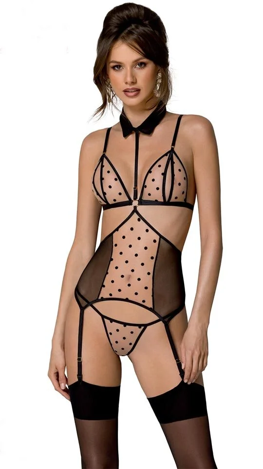 Passion Domenica Strapscorsage Beige