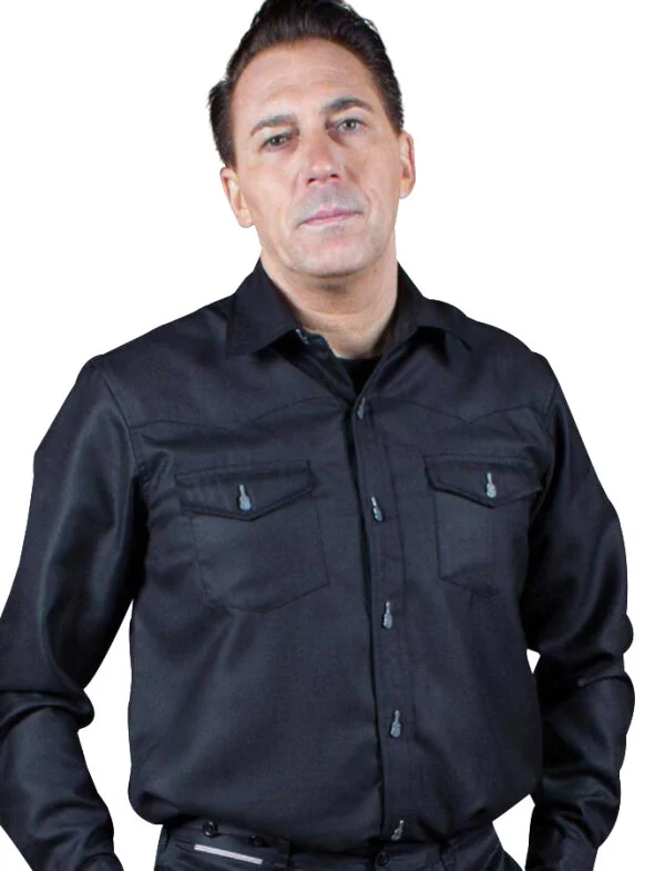 Gentleman's First Choice Collection Hemd Schwarz