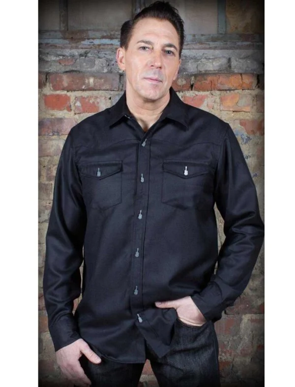 Gentleman's First Choice Collection Hemd Schwarz – Bild 2