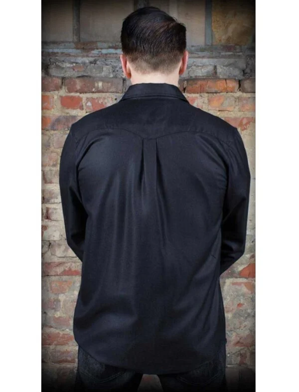 Gentleman's First Choice Collection Hemd Schwarz – Bild 4