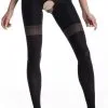 Glamour Ouvert Strumpfhose Schwarz