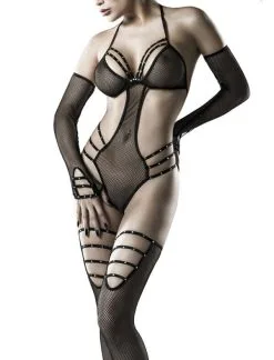 Grey Velvet Body-Set