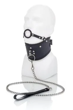 Halsband Mit Mundring Und Führleine