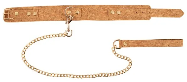 Vegan Fetish Halsfessel Aus Natürlichem Kork – Bild 4