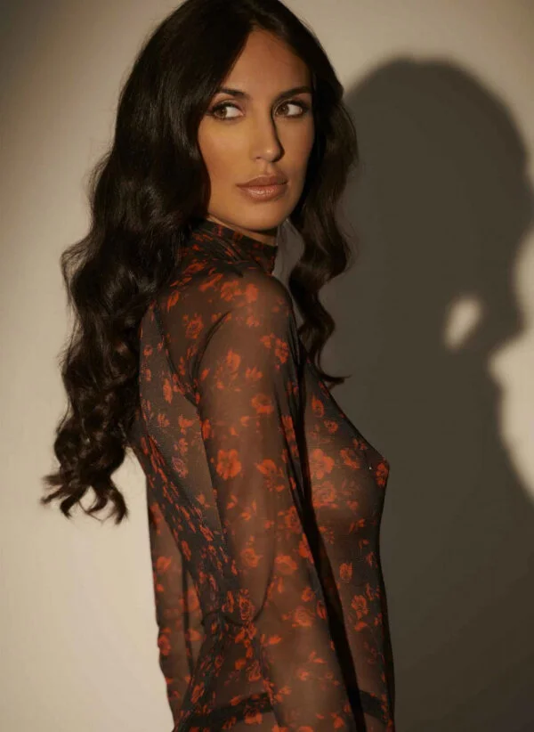 Patrice Catanzaro Harumi Mesh Kleid – Bild 5