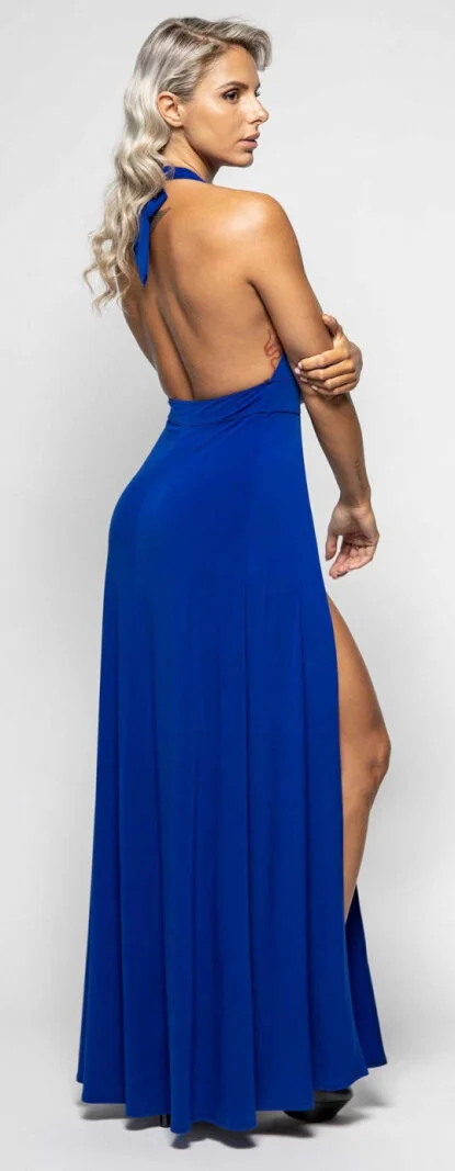 Patrice Catanzaro Isabella Kleid Blau – Bild 3