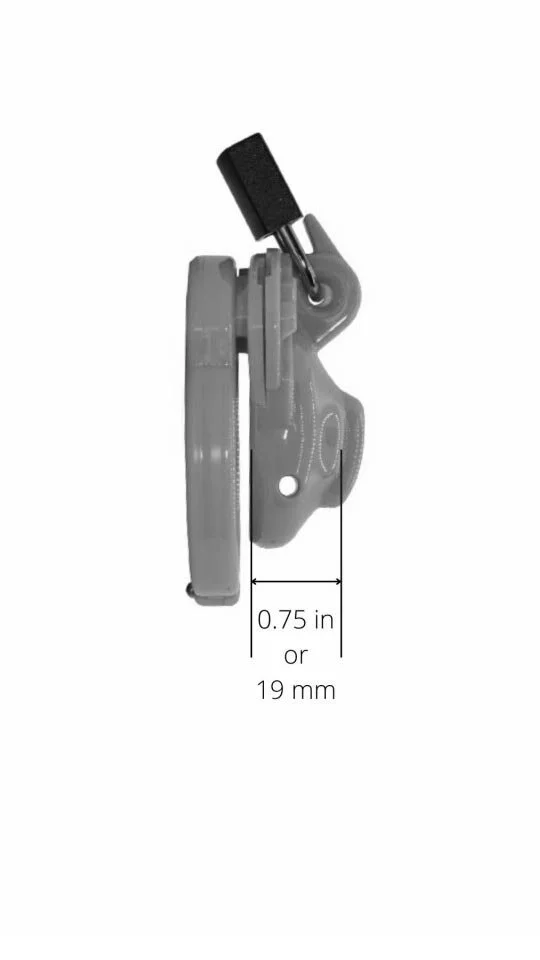 The Vice Keuschheitskäfig Clitty - Chrom – Bild 4