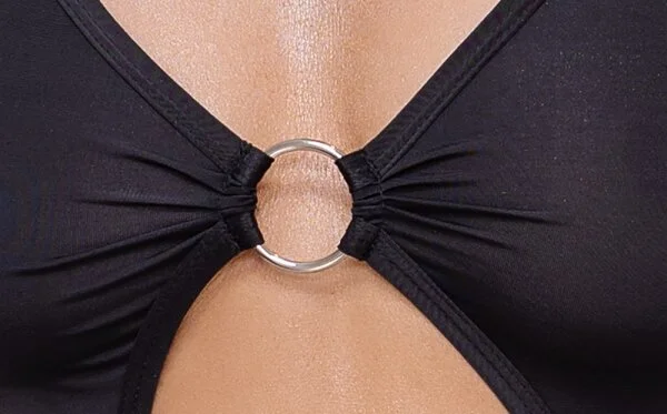 Langes Kleid Mit Asymmetrischen Rock – Bild 6