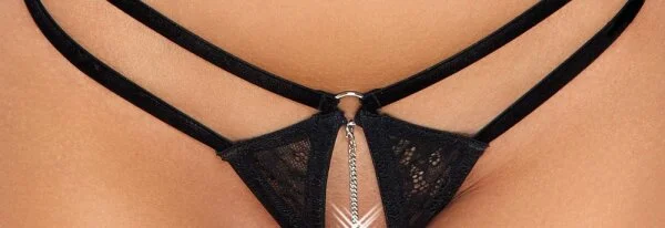 Abierta Fina Longline-Hebe & Slip Ouvert Im Set – Bild 7