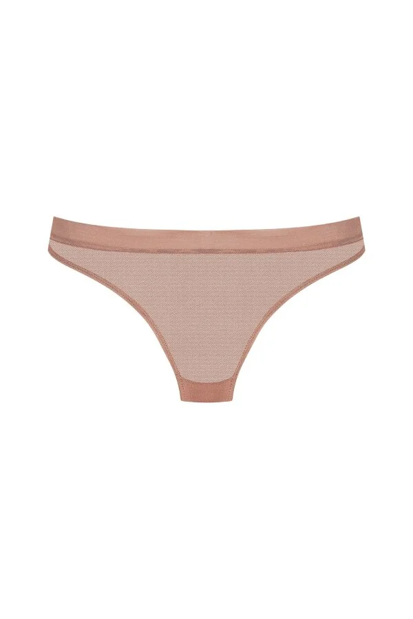 Maison Close Corps à Corps Panty Taupe – Bild 4