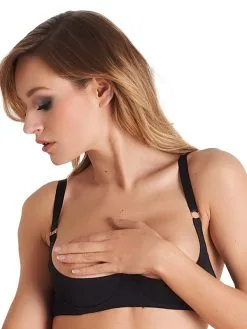 Maison Close Tapage Nocturne Cupless BH Schwarz