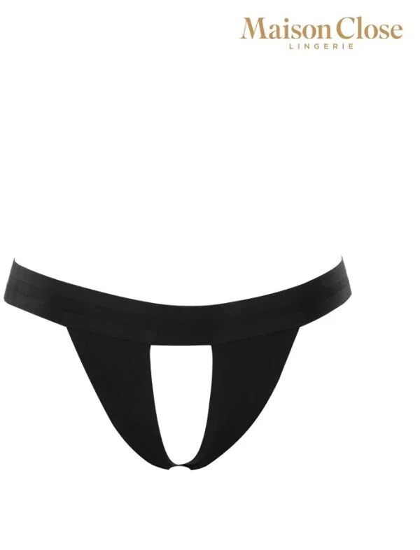Maison Close Tapage Nocturne Open Thong Schwarz – Bild 4