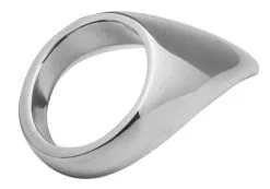 MALESTATION Metal Teardrop Cock Ring