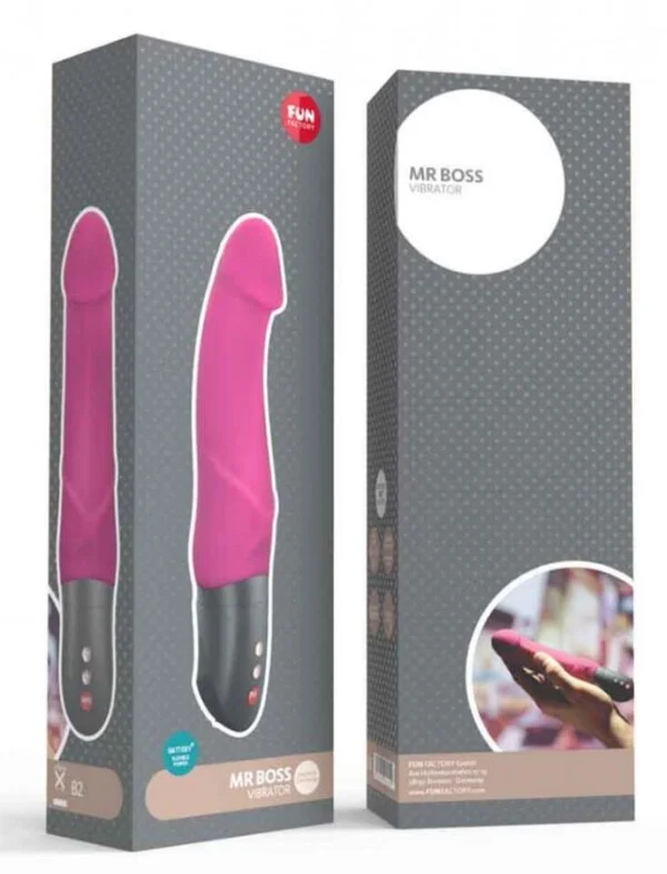 Fun Factory Mr. Boss Vibrator Blackberry – Bild 3