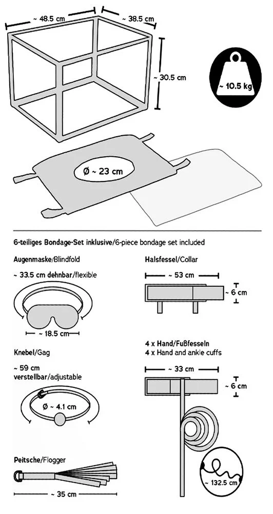Multifunktionaler Sexhocker – Bild 9
