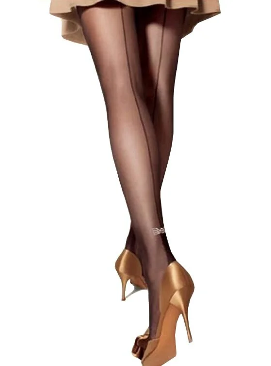 Kunert Nahtstrumpfhose Mit Swarowski Steinen