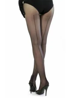 What Katie Did Nahtstrumpfhose Schwarz