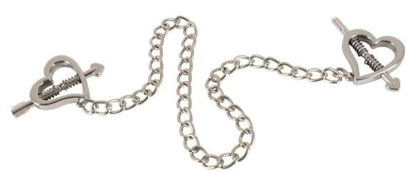 Nippelklemmen In Herz-mit-Pfeil-Optik – Bild 5