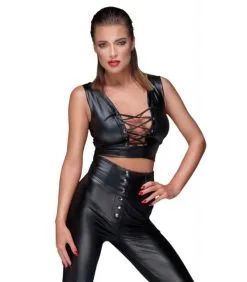 Noir Handmade Powerwetlook Top