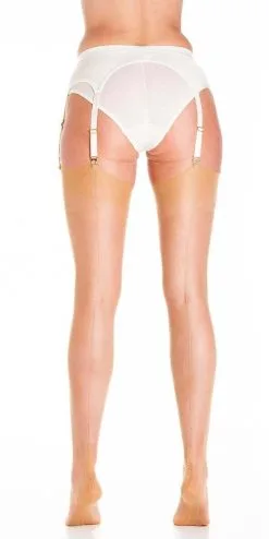 Gio Stockings Nylons Cuban Heel Haut